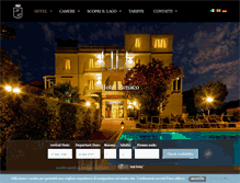 Tablet Screenshot of hotelbenaco.com